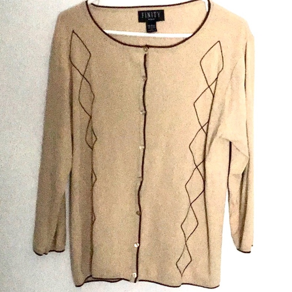 Women’s Finity lightweight cardigan size 1X